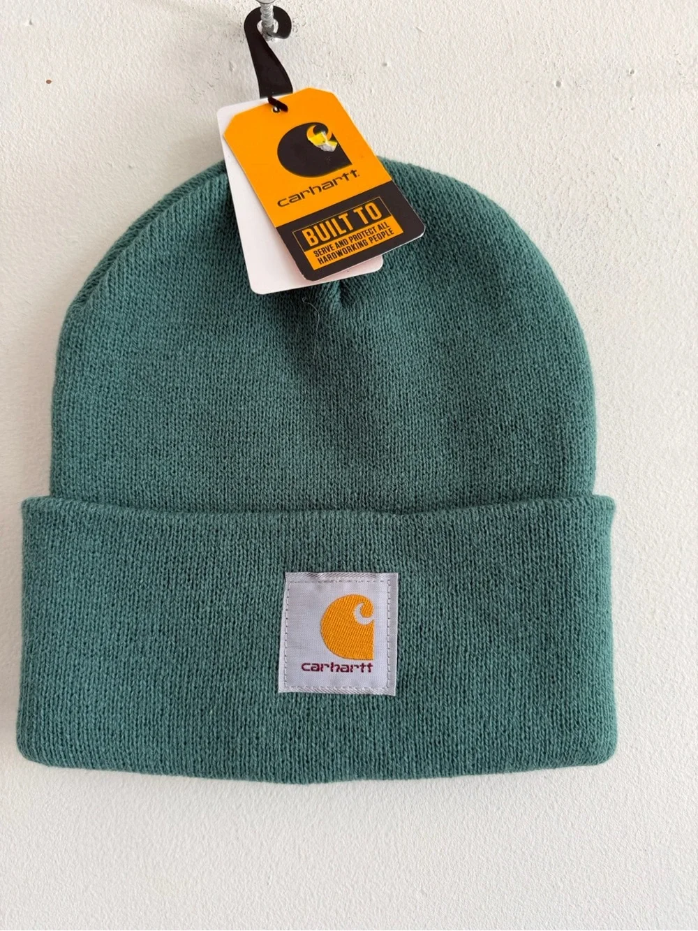 Carhartt Cuffed Knit Beanie in Teal